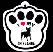 Chihuahua Paw Shaped Car Air Freshener