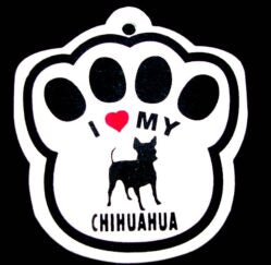 Chihuahua Paw Shaped Car Air Freshener