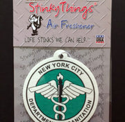 DSNY NYC Sanitation Department Car Air Freshener