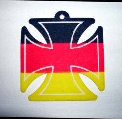 FTW Maltese Iron Cross Air Freshener