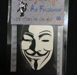 Guy Fawkes Anonymous Car Air Freshener V for Vendetta