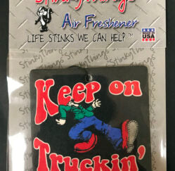 Keep On Truckin’ Air Freshener Crumb design