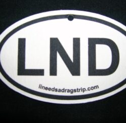 Long Island Needs A Dragstrip LND Car Air Freshener