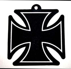 Maltese Iron Cross Car Air Freshener