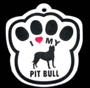 Pit Bull Paw Shaped Air Freshener