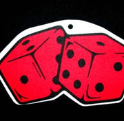 Red Dice Air Freshener