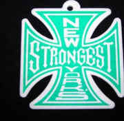 DSNY Sanitation Maltese Iron Cross Car Air Freshener