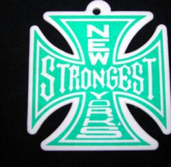 DSNY Sanitation Maltese Iron Cross Car Air Freshener