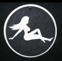 Mudflap Trucker Girl Air Freshener