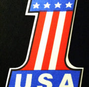 USA #1 American Flag Car Air Freshener
