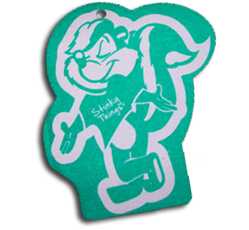 Green Skunk Air Freshener