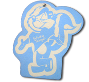 Light Blue Skunk Air Freshener