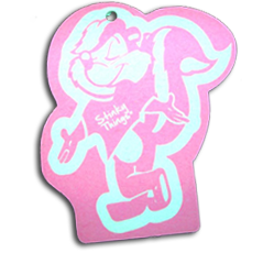Pink Skunk Air Freshener