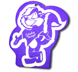 Purple Skunk Air Freshener