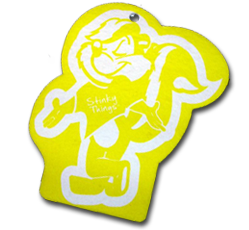 Yellow Skunk Air Freshener
